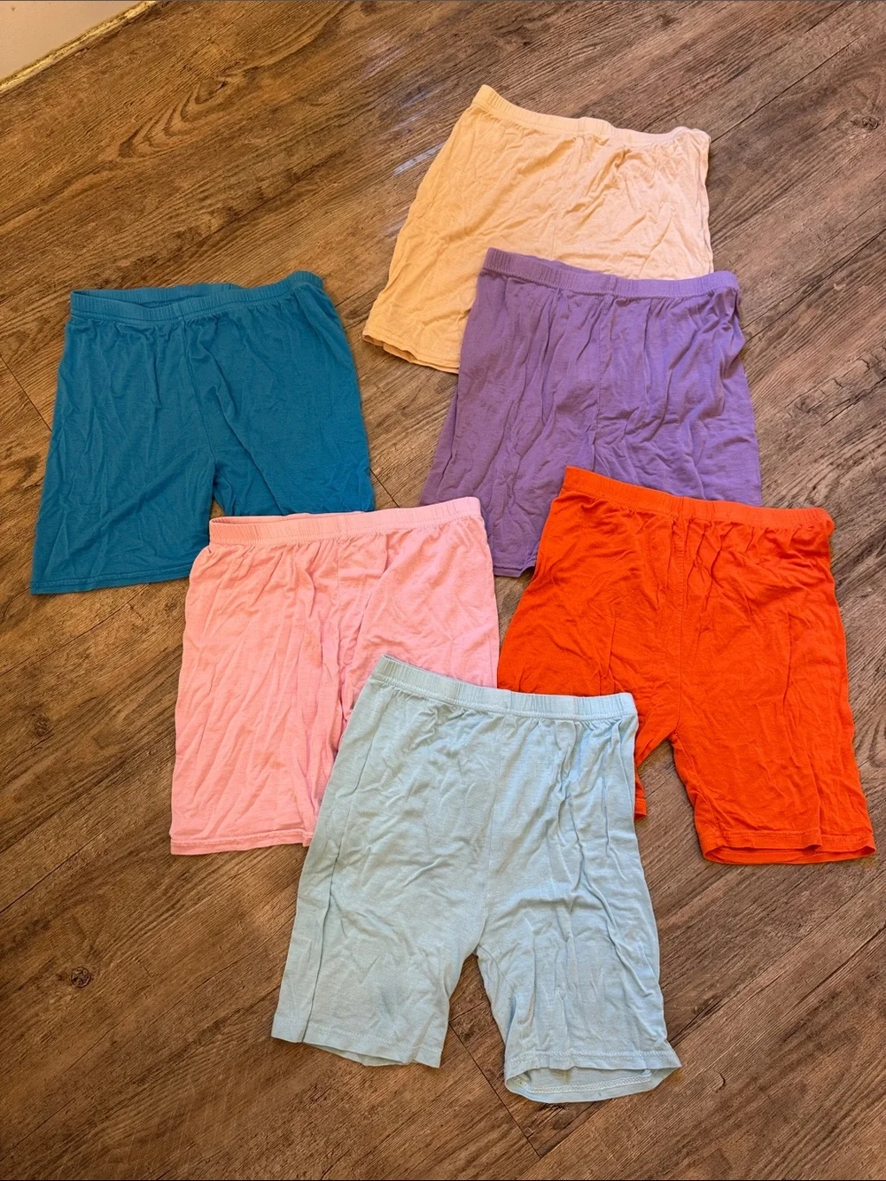Kids Cotton Pajama Shorts Set - Multi Color Pack